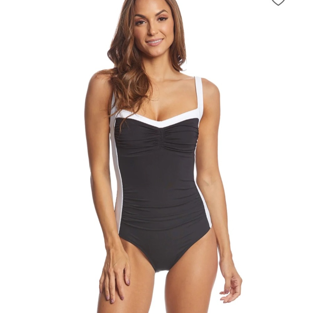 Jets Australia Black One Piece swimsuit